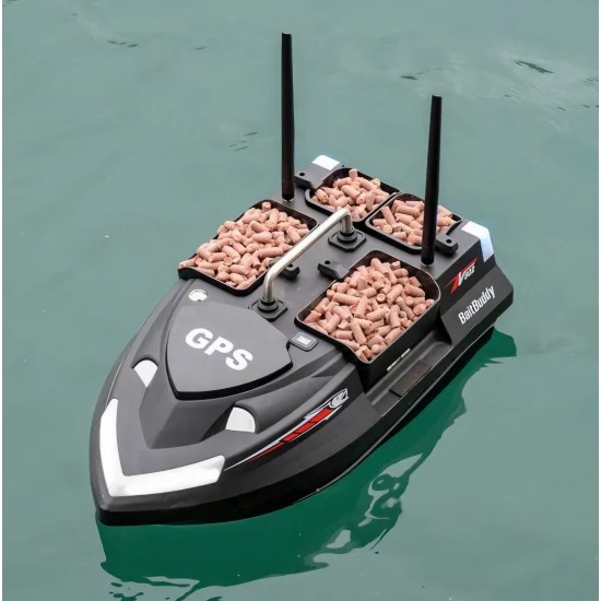 (YAKINDA)Flytec V802pro GPS 160 KONUM OTO PİLOT EVE DÖNÜŞ SABİT HIZ 4 HAZNELİ ARKA HAZNE ATMALI ÇANTA ARABA ŞARZI HEDİYE