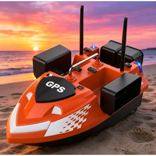 (YAKINDA) Flytec V802pro GPS 160 KONUM OTO PİLOT EVE DÖNÜŞ SABİT HIZ 4 HAZNELİ ARKA HAZNE ATMALI ÇANTA ARABA ŞARZI HEDİYE