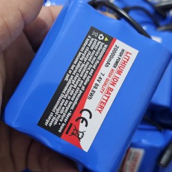 20.000mAH PİL 7.4V 8.4V BÜYÜK PİL 16 KONUM TEKNERE UYUMLU YÜKSEK KALİTELİ PİL