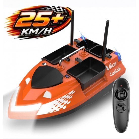Flytec V802 4 Hazne Sabit Rota 3KG Yük 500M 12000Mah Pil (KONUMSUZ)