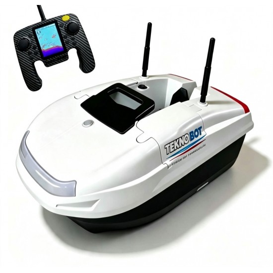 (YAKINDA)(TÜRKÇE) DİL SONARLI GPS 4 BÖLÜM 40 KONUM 3 VİTESLİ OTO PİLOT EVE DONUS BALIK GÖSTERIR 2 PİLLE ÇANTALI