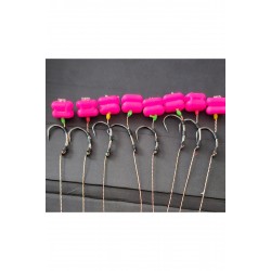 12 (ÇİFT MISIR PEMBE)(RİG VE BOLİ) 12 TAKIM YÜZEN MODEL