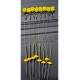 12 (ÇİFT MISIR SARI)(RİG VE BOLİ) YÜZEN MODEL 12 ADET İNNELER 2 VE 3 NO SAZAN İNNESİ KAMBUL DEYİLDİR