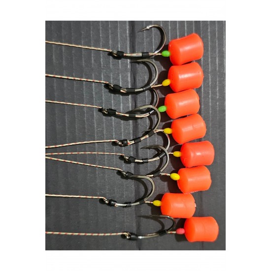 12 (KIRMIZI KUBBE)(RİG VE BOLİ) 2.3 NO İNNE SAZAN İNNESİ BÜYÜK BOY Yüzen Model 12 Adet
