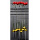 12 (KIRMIZI PUP)(RİG VE BOLİ) Yüzen Model 12 Adet 2.3 NO İNNE SAZAN İNNESİ BÜYÜK BOY