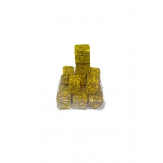 Balık Yemi Küsbesi 10 Saat Bitmeyen Delikli Kare Mısır Küspesi (2KG)
