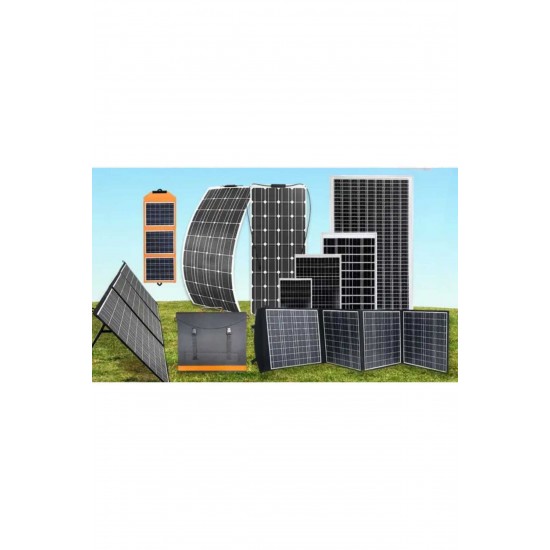 Güneş Paneli Katlanabilir Portatif Solar 30w Su Geçirmez Hızlı Şarj Özellikli
