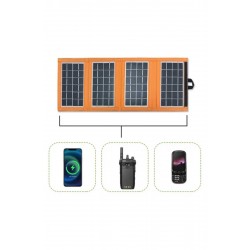 Güneş Paneli Usb Girişli Katlanır Çanta Tipi