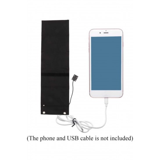 Güneş Panelli( 15w) Usb Katlanabilir Güneş Enerjisi Şarj Cihazı